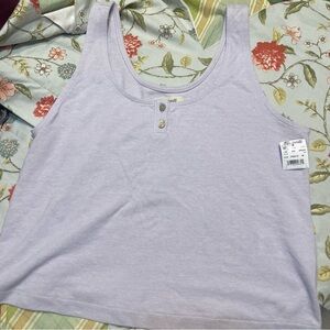 Madewell Light Lavander Tank Top